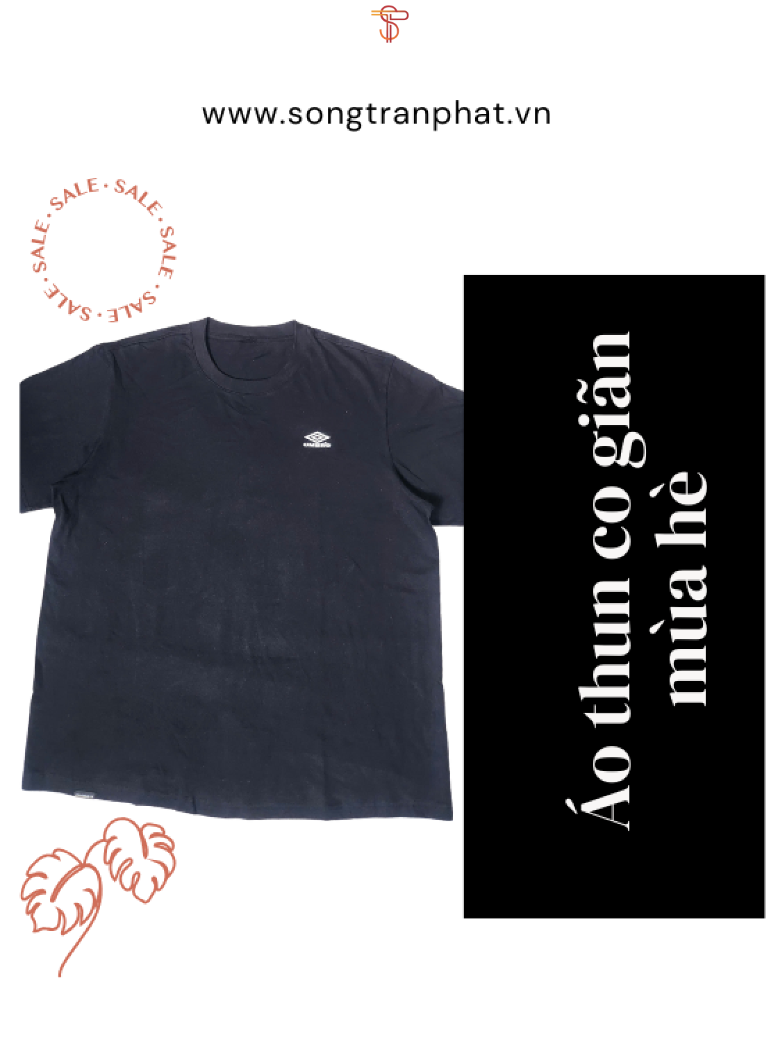 Basic T-shirt with logo printed
