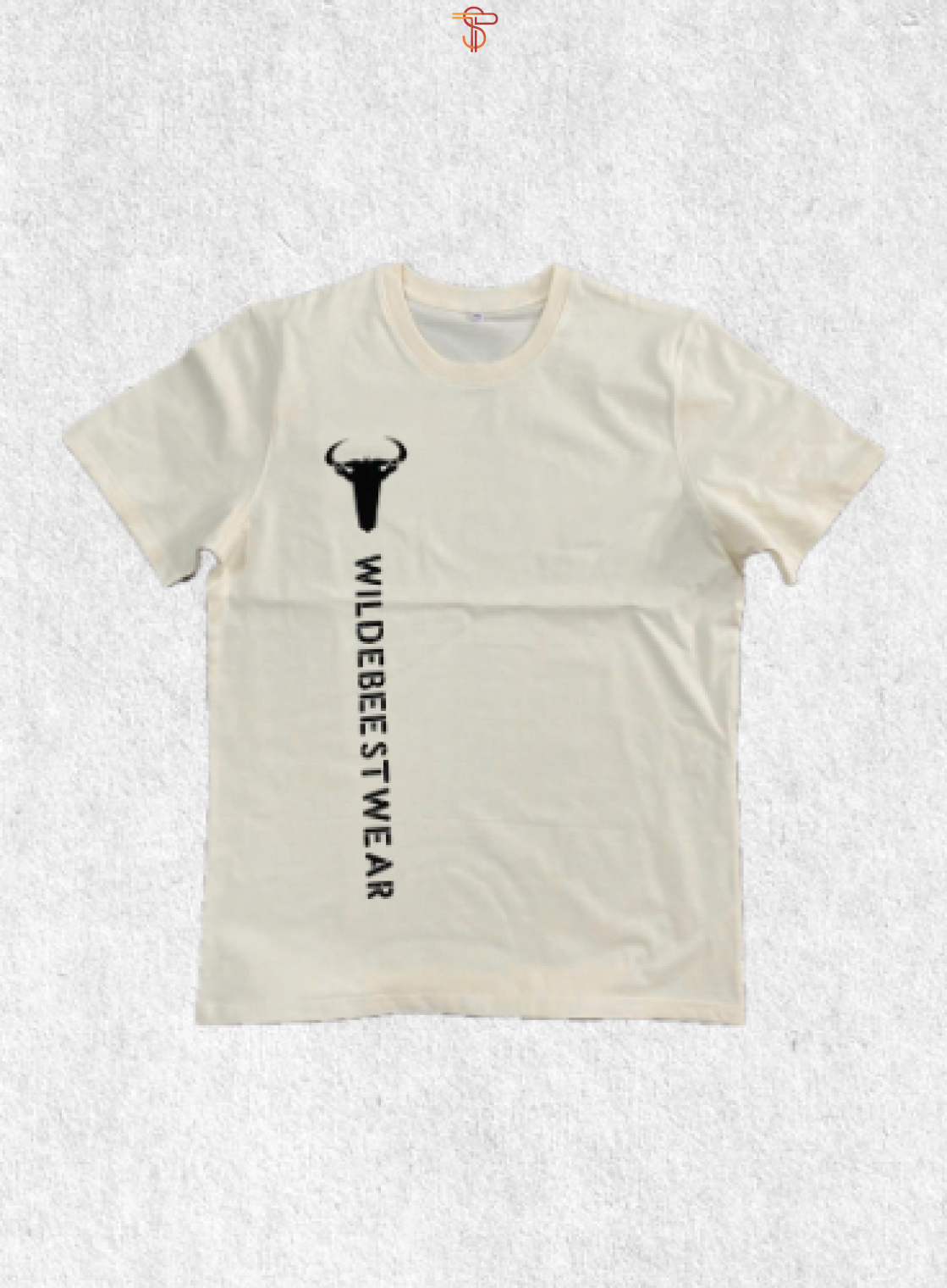 Plain T-shirt with simple print