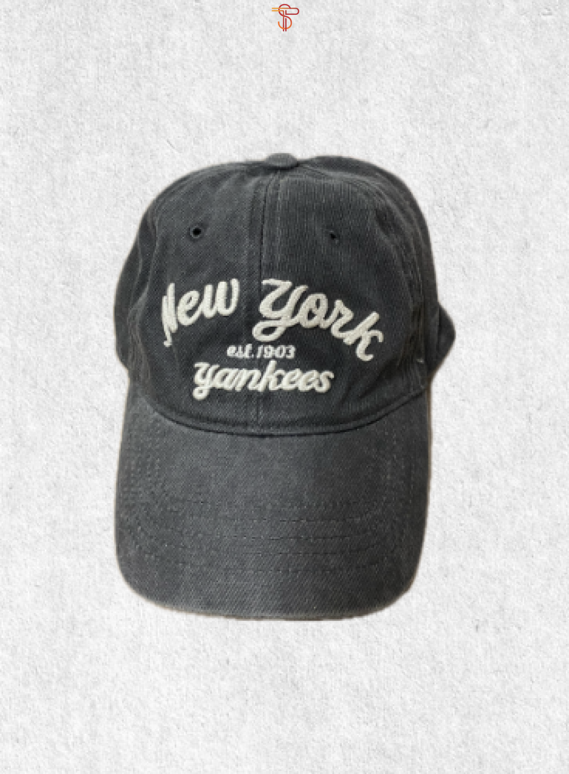 Aesthetic embroidered baseball cap