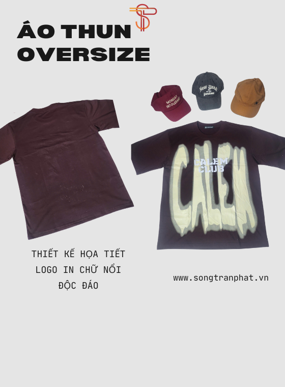 Mid-Sleeve T-shirt with Heat Transfer Print