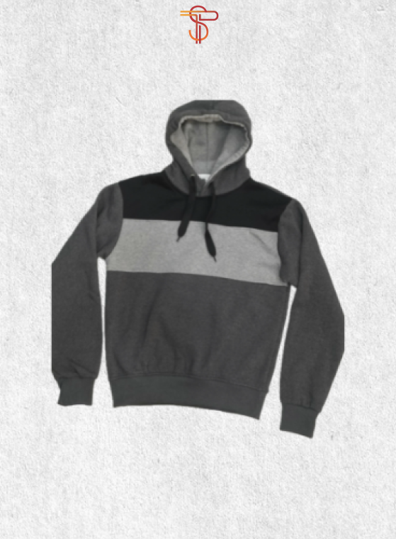 Áo hoodie unixes nam nữ - màu xám