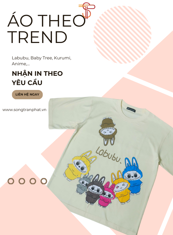 Custom character-printed T-shirts