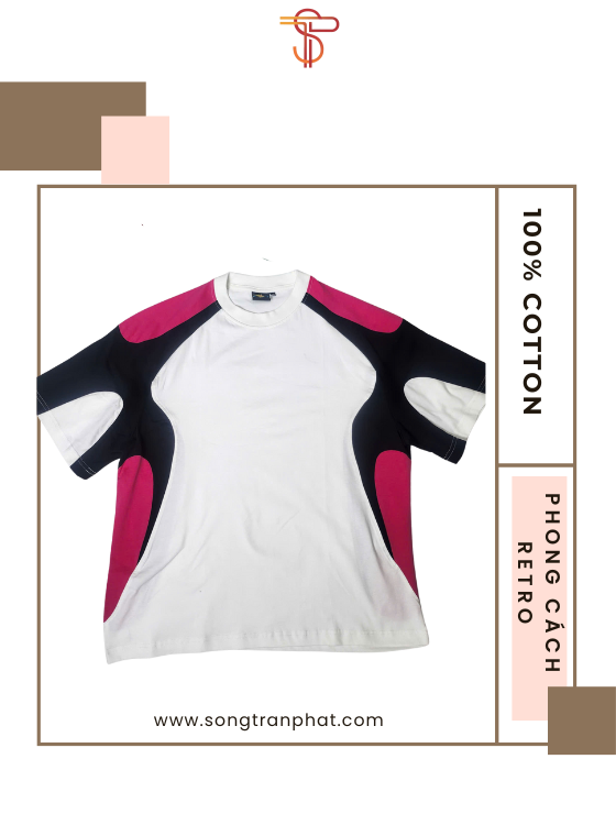 Color-blocked Half-Sleeve T-shirt
